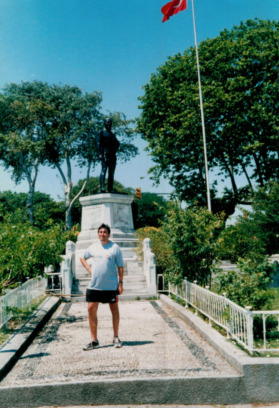 Turecko - Istanbul, památník Turka 
